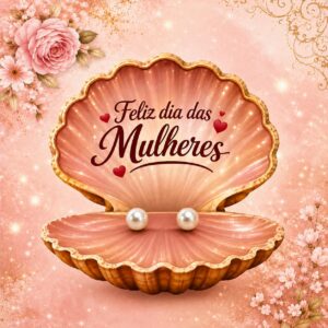 Card com Brinco de Pérola