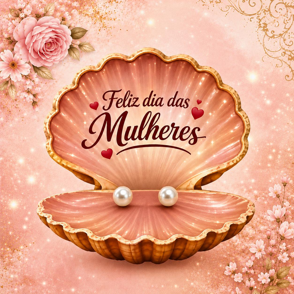 Card com Brinco de Pérola