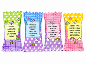 Balas Personalizadas Motivacionais