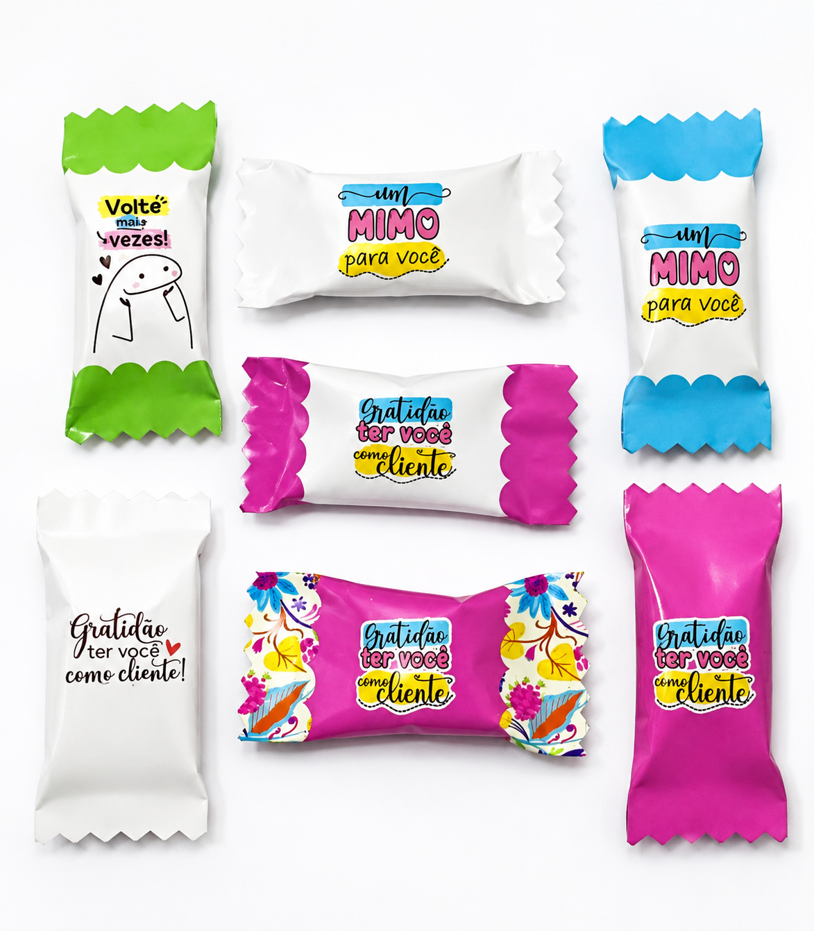 Balas Personalizada Mimo para clientes