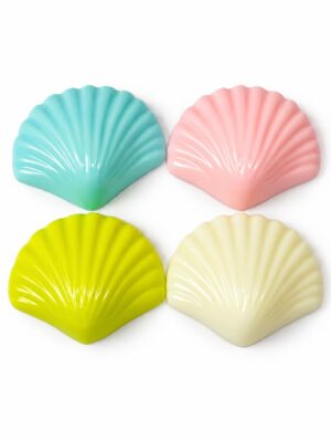 Kit com 25 Mini Sabonetes Artesanais Conchinha